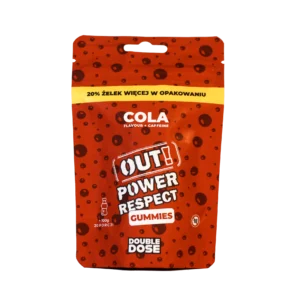Żelki CBD Cola Caffeine 100g — OUT! Power Respect