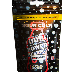 Żelki CBD Sour Cola 100g — OUT! Power Respect