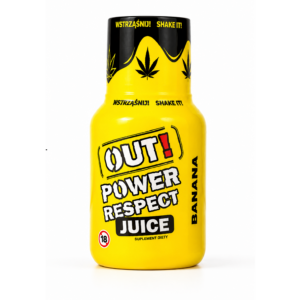 Shot Konopny OUT Power Respect 650MG CBD Banan