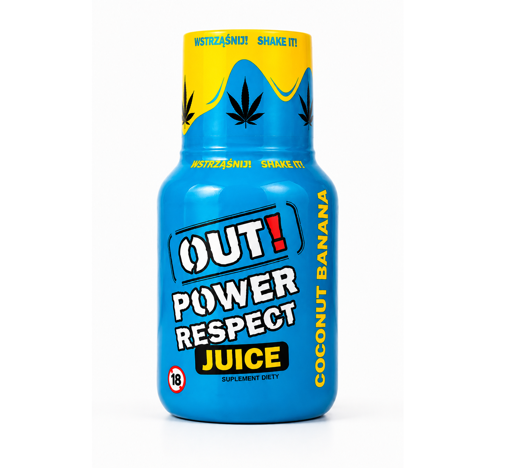 Shot Konopny OUT Power Respect 650MG CBD Kokos Banan