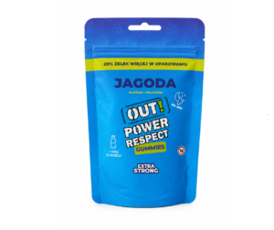 Żelki CBD Jagoda 100g — OUT! Power Respect