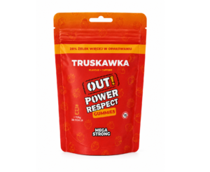 Żelki CBD Truskawka 100g — OUT! Power Respect