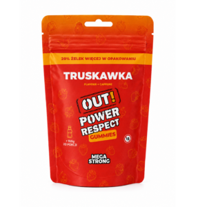 Żelki CBD Truskawka 100g — OUT! Power Respect